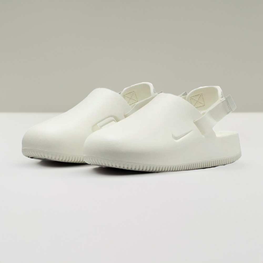 W Nike Calm Mule Sail 全白 穆勒鞋 涼鞋 拖鞋 FB2185-100