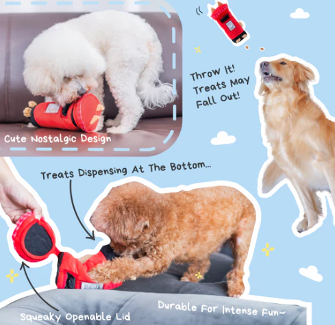 Woof² 英式郵筒漏食玩具