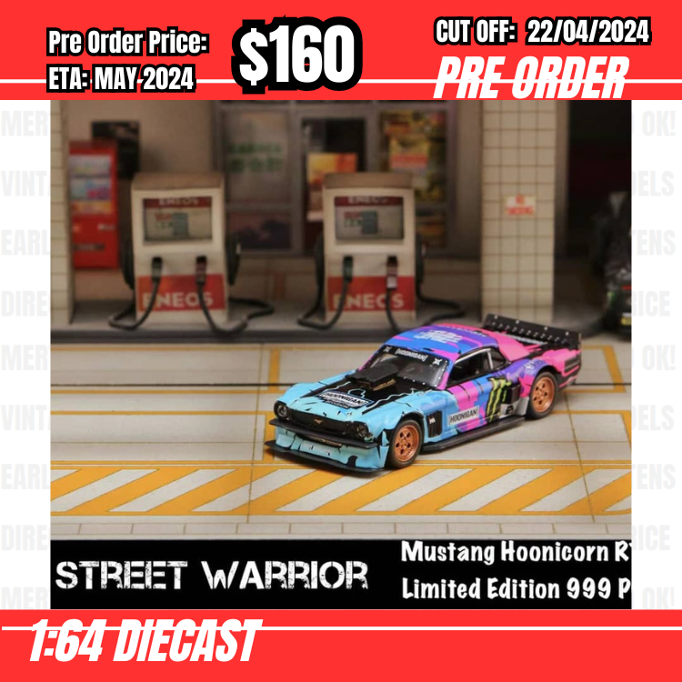 RS-$160  * Street Weapon * 1:64 Ford Mustang Hoonicorn RTR [OD17/04]