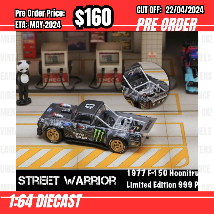 RS-$160  * Street Weapon * 1:64 Ford F-150 Hoonicorn Monster #43 [OD17/04]