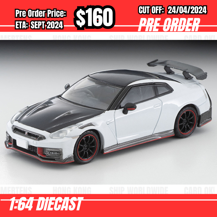 RS-$160  * Tomytec * 1:64 LV-N317b NISSAN GT-R NISMO Special Edition 2024 White [OD17/04]