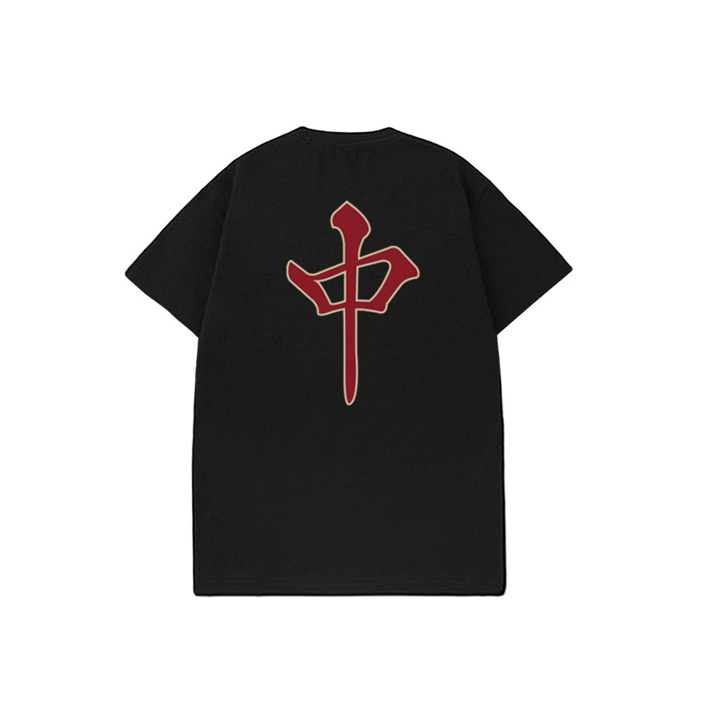 XCTRL 東方不敗紅中短T-黑