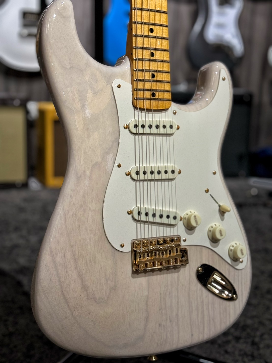 Fender Custom Shop VINTAGE CUSTOM 57 STRAT NOS MN AWBL 電吉他 公司貨【宛伶樂器】