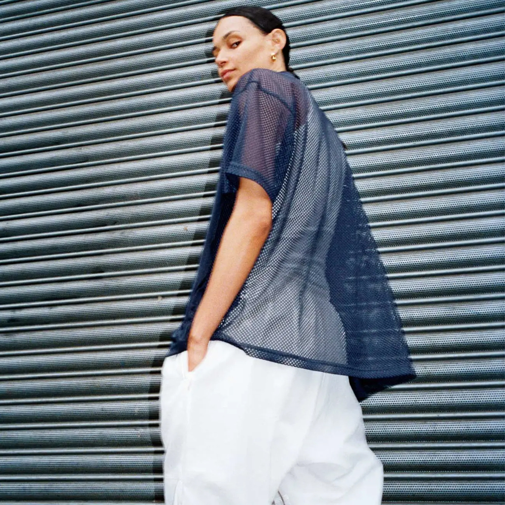 Supreme x Nike SS24 MESH S/S SHIRT 聯名 胸口LOGO 網布 短袖襯衫