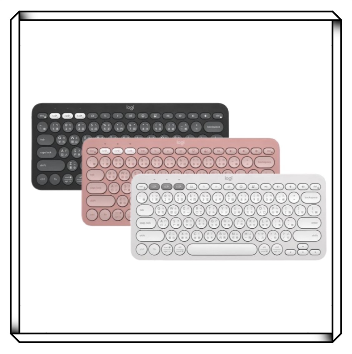 Logitech 羅技 Pebble Keys 2 K380s 跨平台藍牙鍵盤