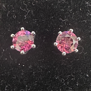 T503紅石榴石耳環