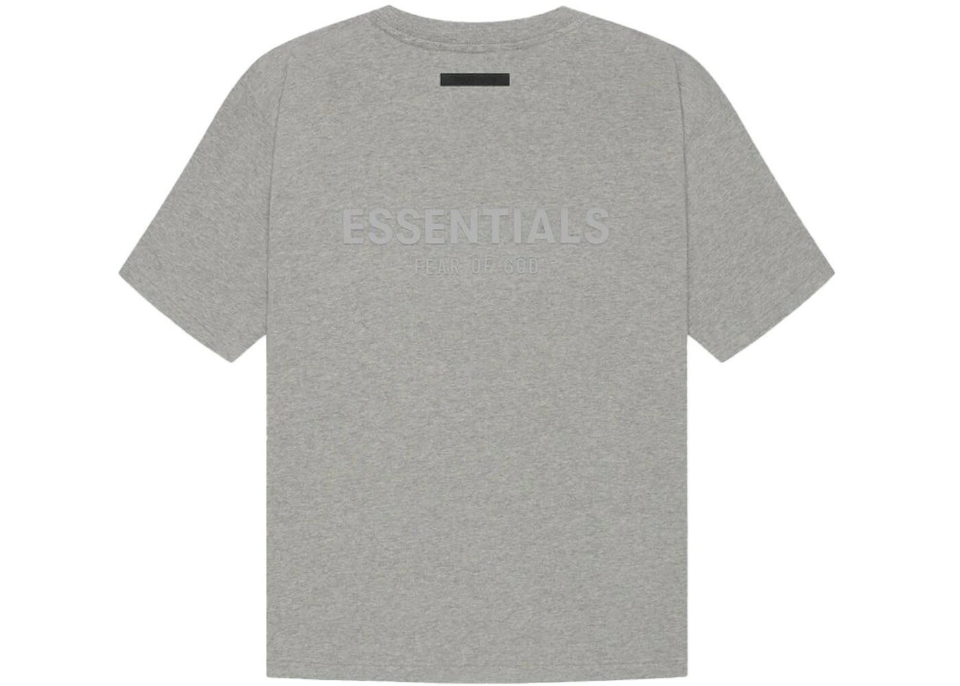 FOG ESSENTIALS 絕版款 質感灰 立體膠印字體LOGO 短袖 T