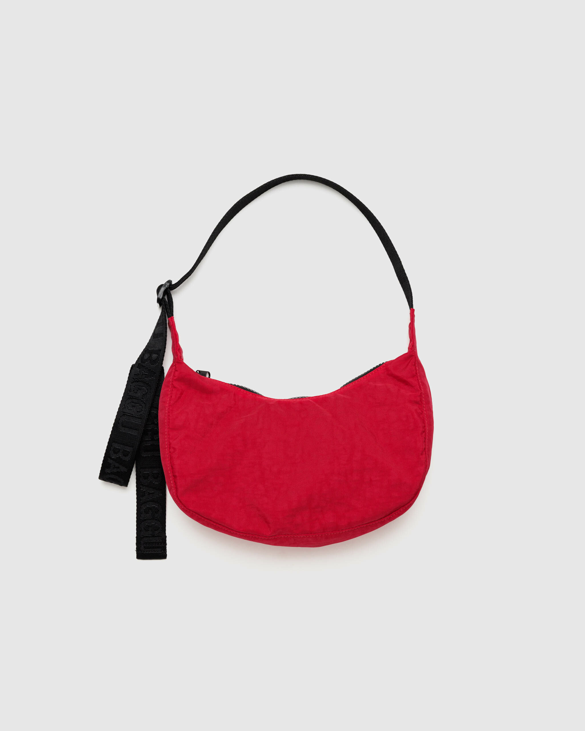 Small Nylon Crescent Bag - Candy Apple | BAGGU
