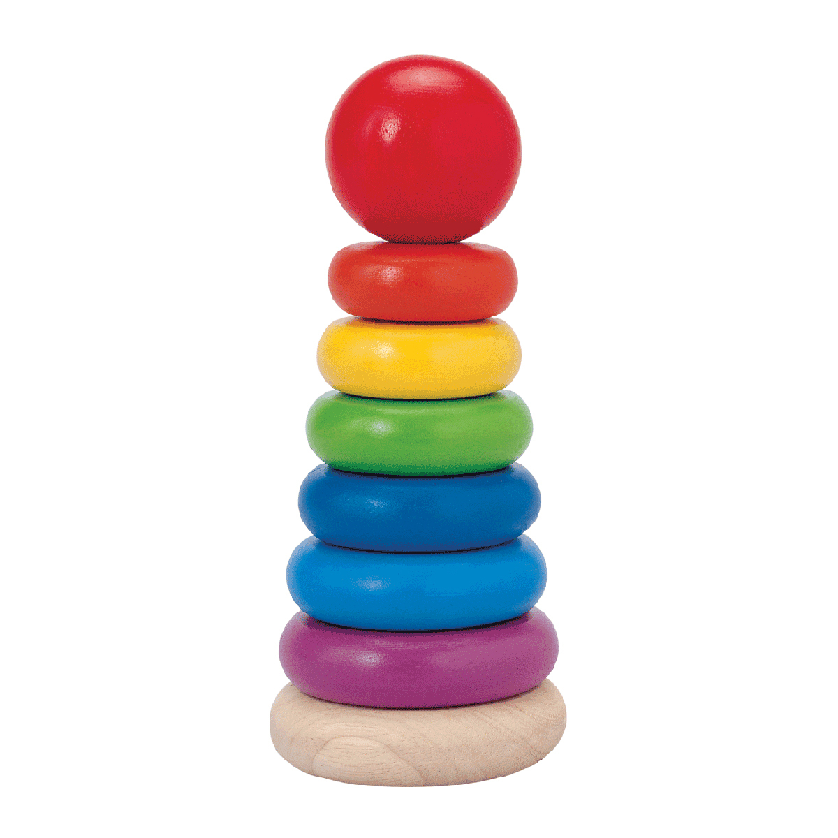 PT5124 原木感統玩具-彩虹疊疊樂