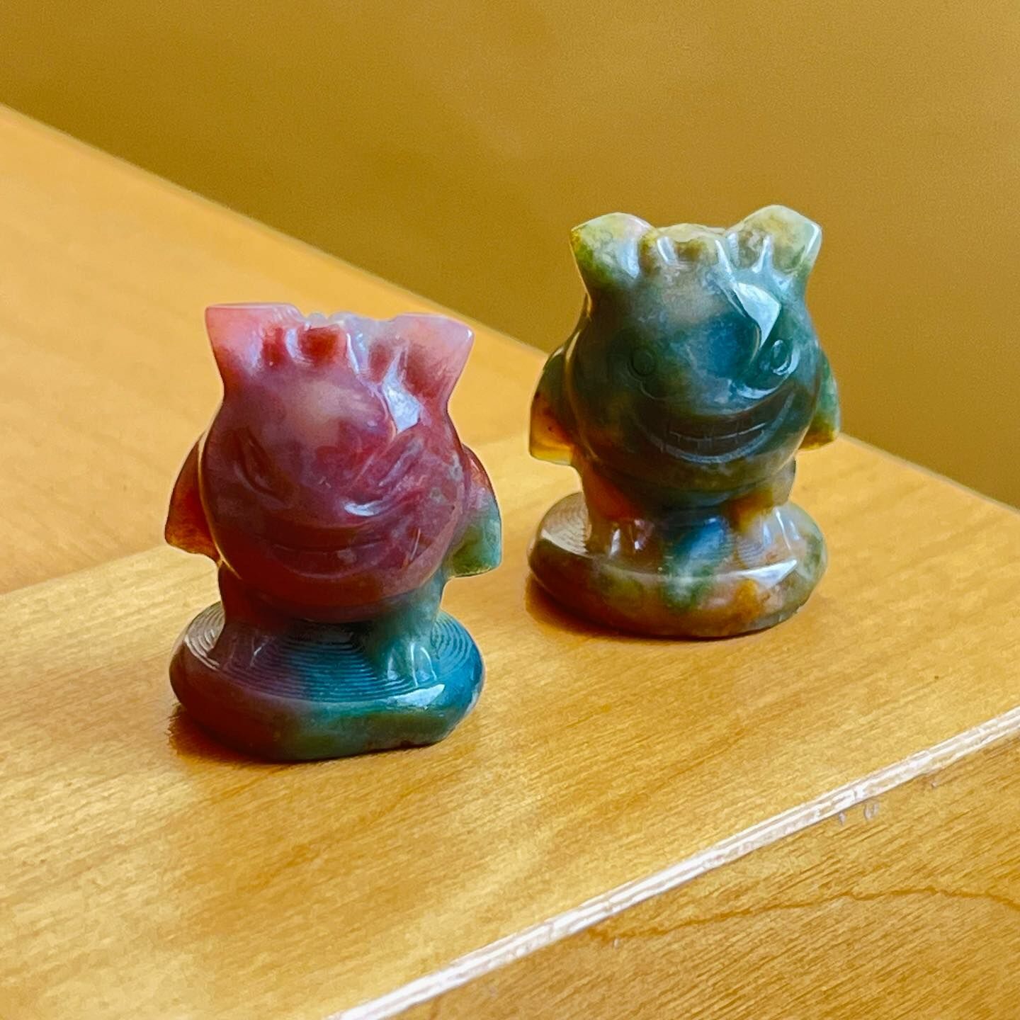 [原石] 海洋碧玉 耿鬼 水晶寶可夢