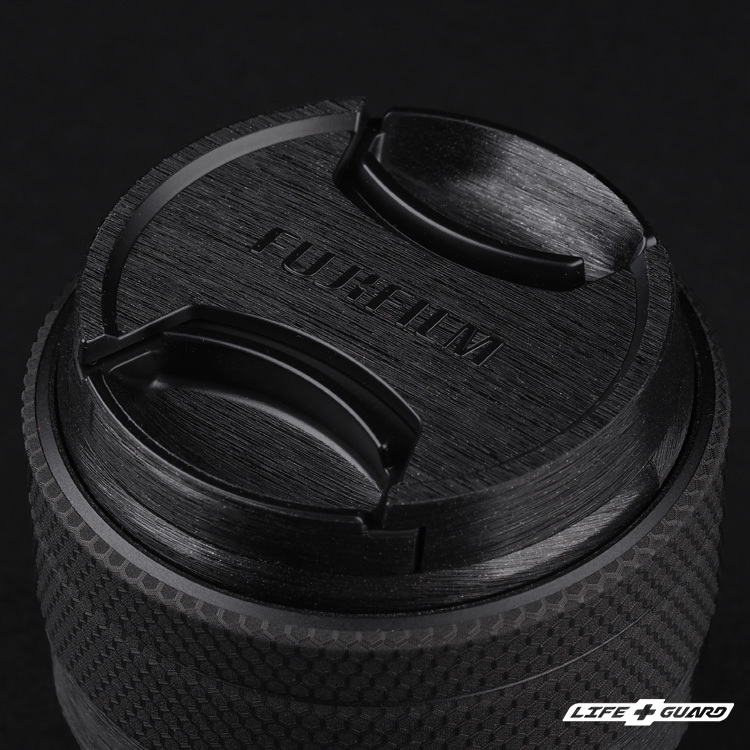 髮絲黑貼膜質感特寫，LIFE+GUARD 設計風格