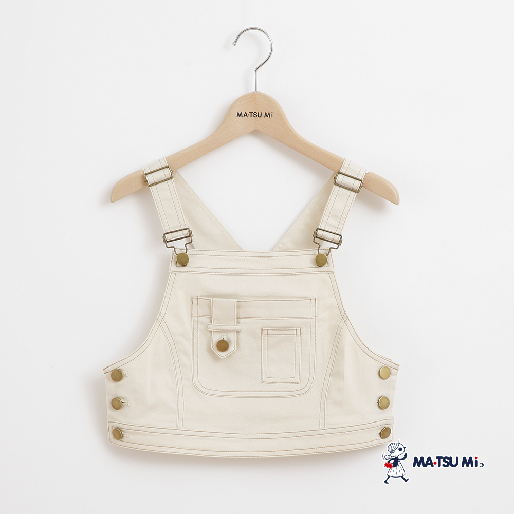 MA‧TSU Mi 工裝風車線感背心(卡.黑)