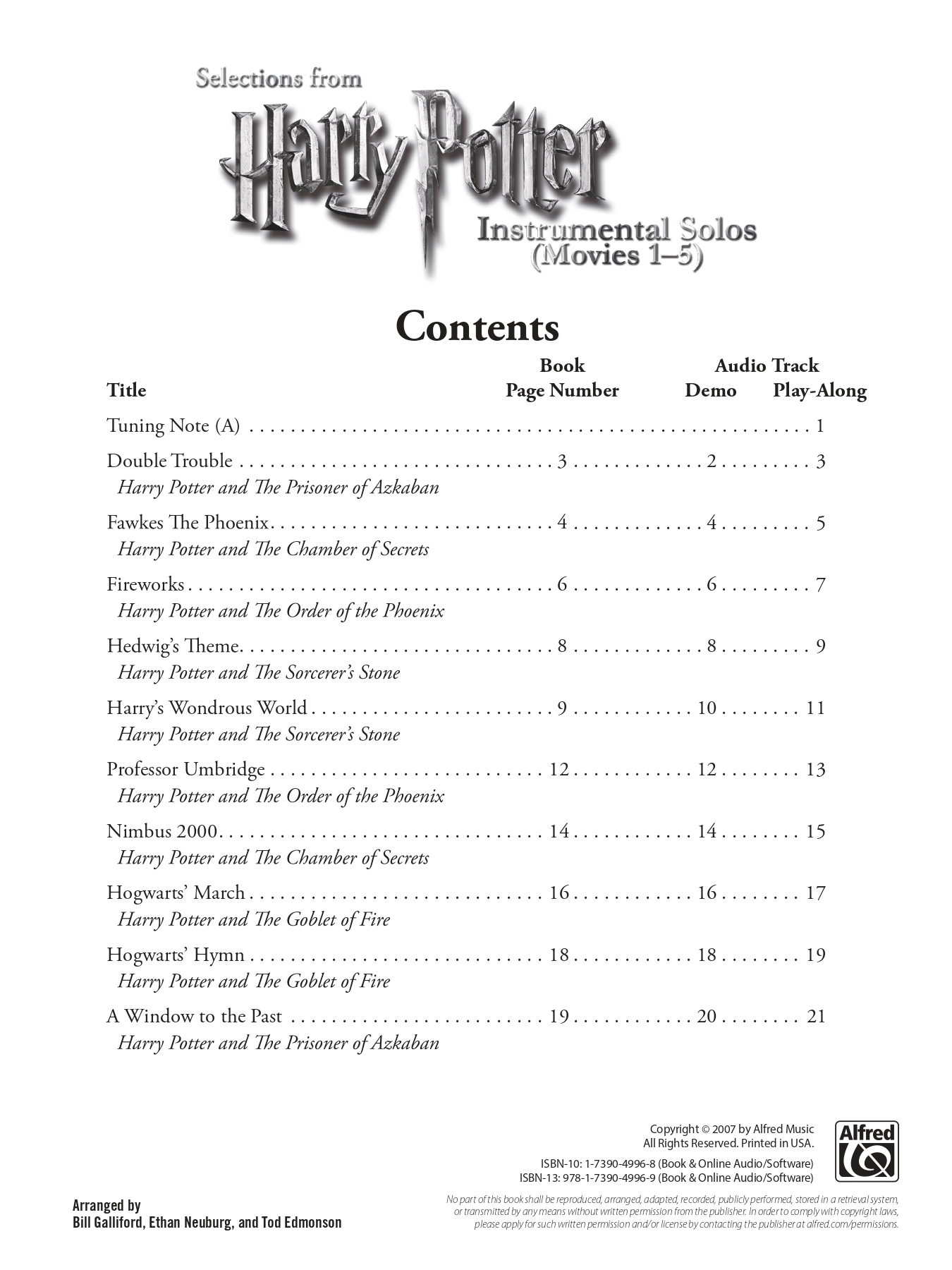 《哈利波特小提琴獨奏曲集：第一～五集》含電影劇照