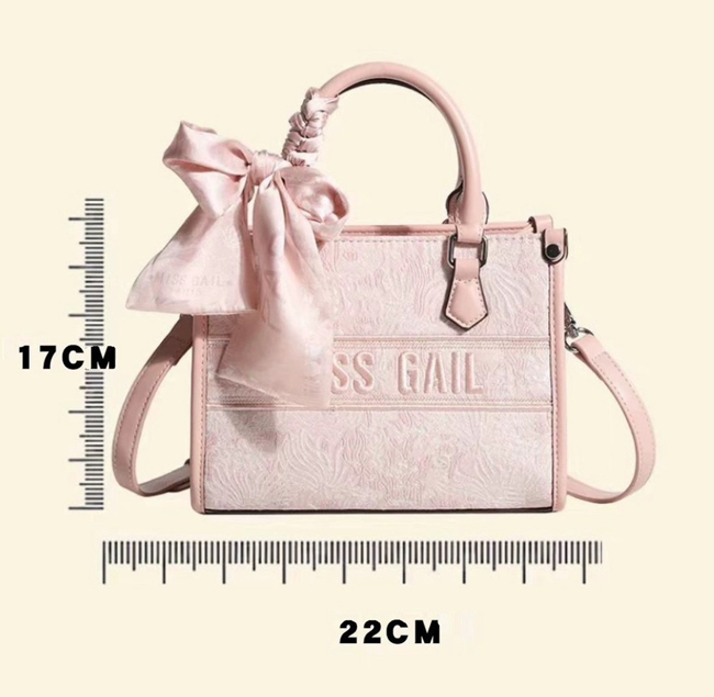 甜美刺繡超級精緻手提包 斜背包-實拍