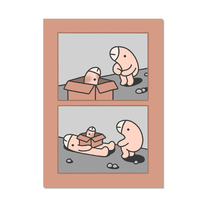 Lanparman｜絕版｜明信片｜領養ㄐㄐ