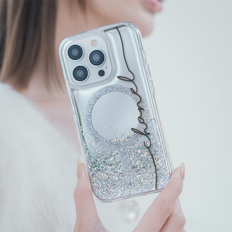 珍藏小香 (MagSafe磁吸) 閃耀鏡面殼 - (訂製名字) iPhone客製化手機殼