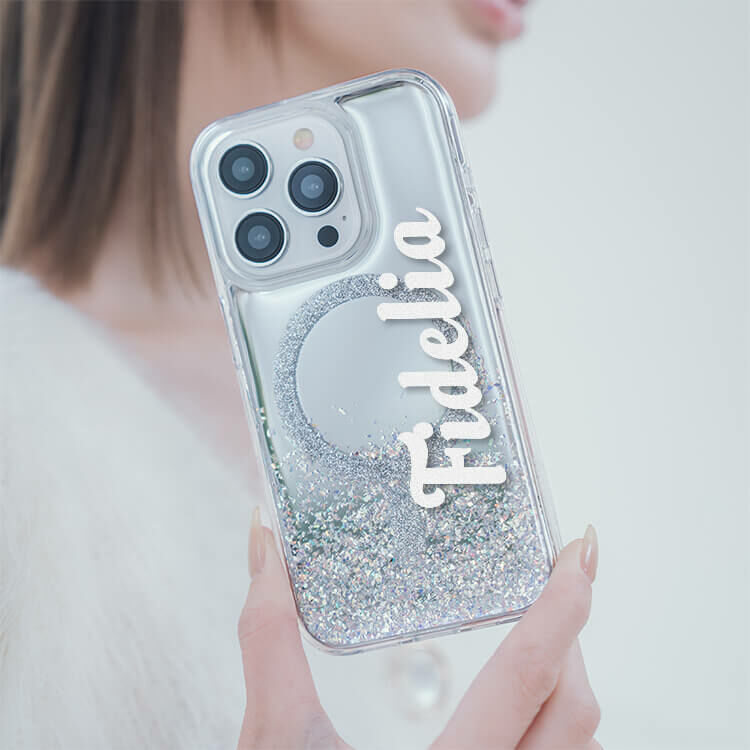 唯一的妳 (MagSafe磁吸) 閃耀鏡面殼 - (訂製名字) iPhone客製化手機殼
