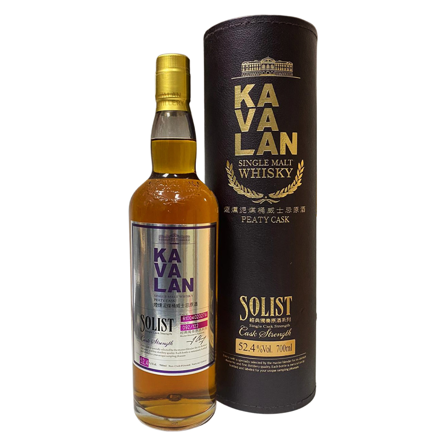 Kavalan Peaty Cask #R100402027A 52.4%