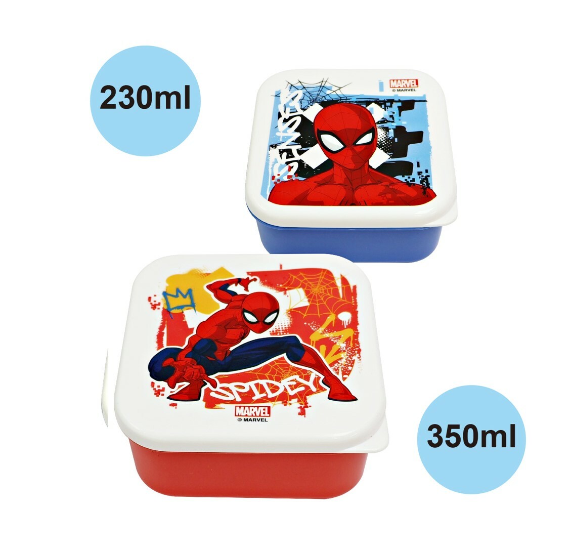 蜘蛛俠|2P兒童迷你食物盒套裝