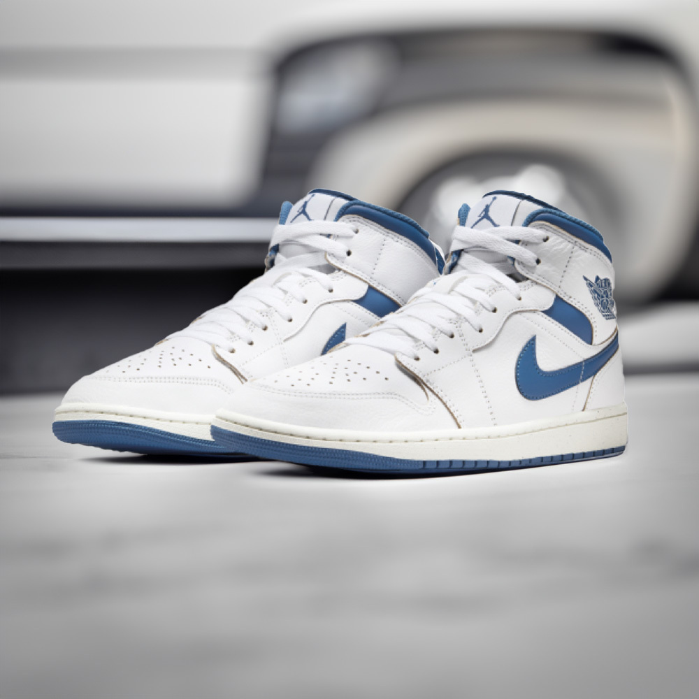 Air Jordan 1 Mid SE Industrial Blue 工業藍 FN5215-141