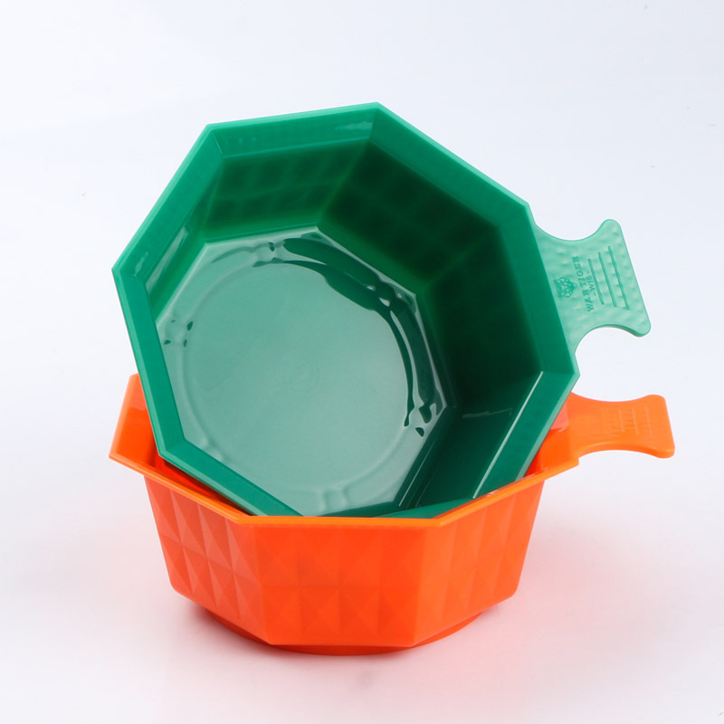 8角菱格防滑染碗