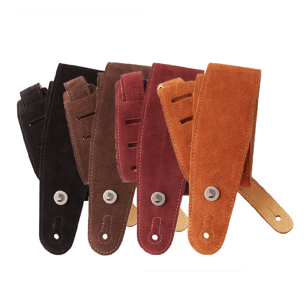 D'Addario D'Addario / 25SS-DX系列 高級麂皮背帶(4色) — 三峽配件 / 週邊｜YA! 玩音樂