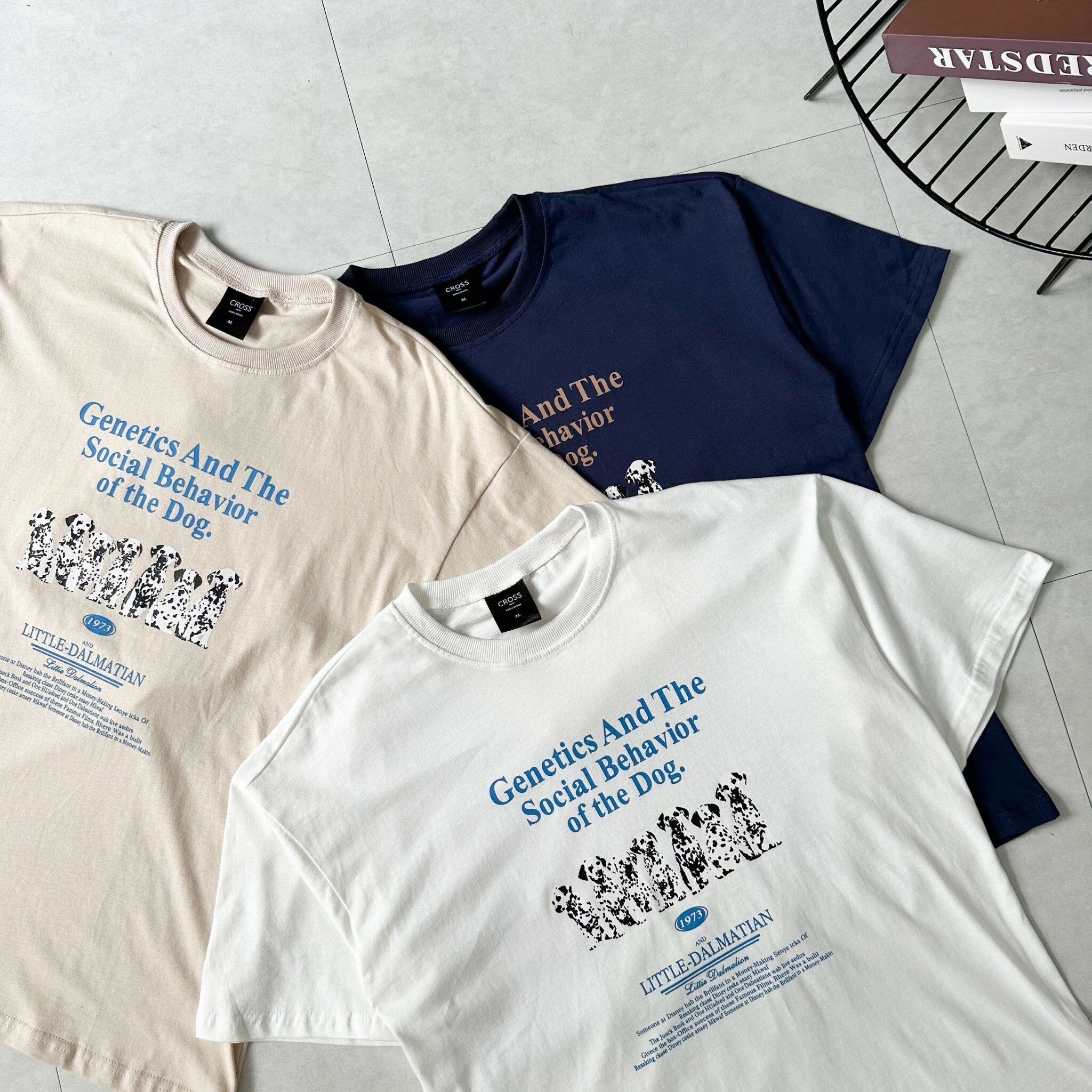 101忠狗印刷短T (3colors)