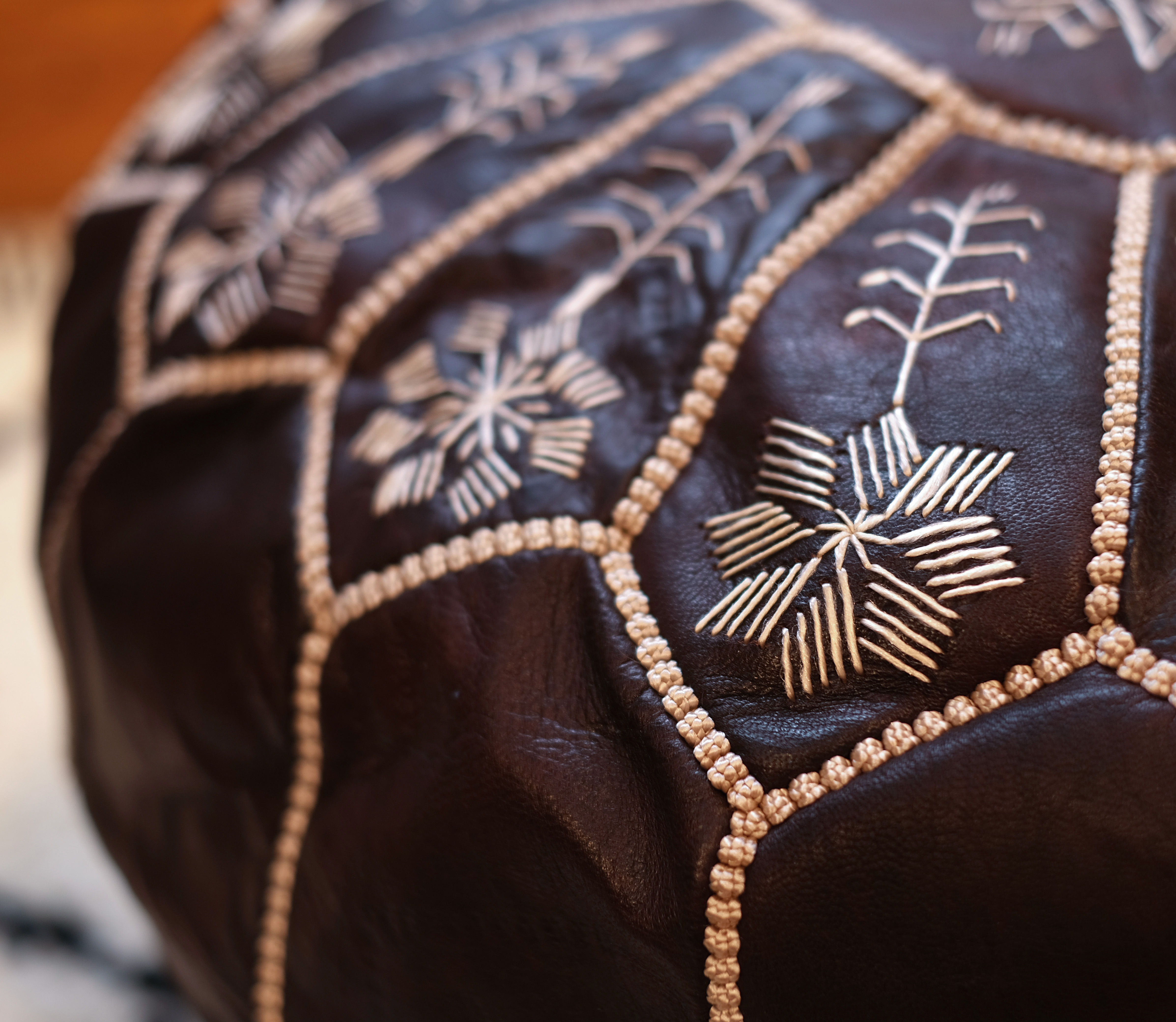 手工羊革椅套｜Cherifa｜摩洛哥