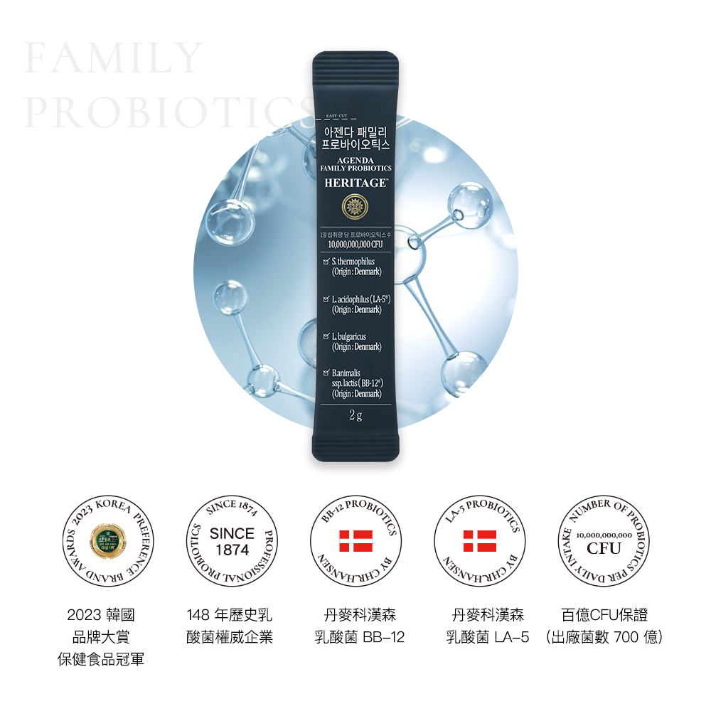 專利呵護 家庭益生菌