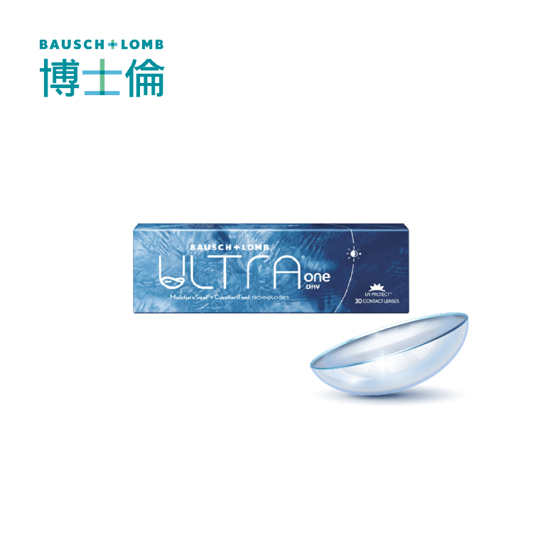 博士倫 輕水氧澳澈透明日拋30片裝