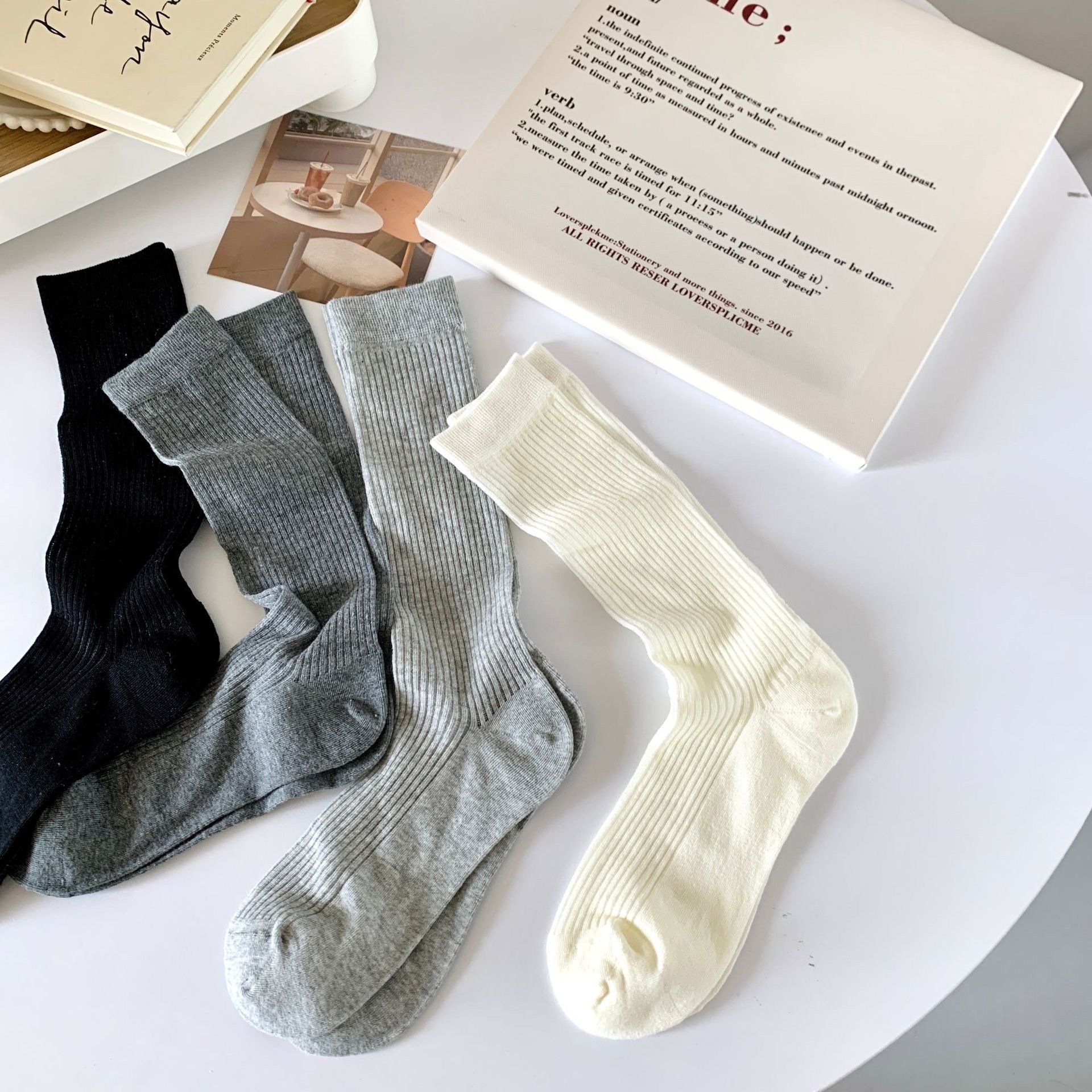 薄款透紗感襪組(1組/4色)