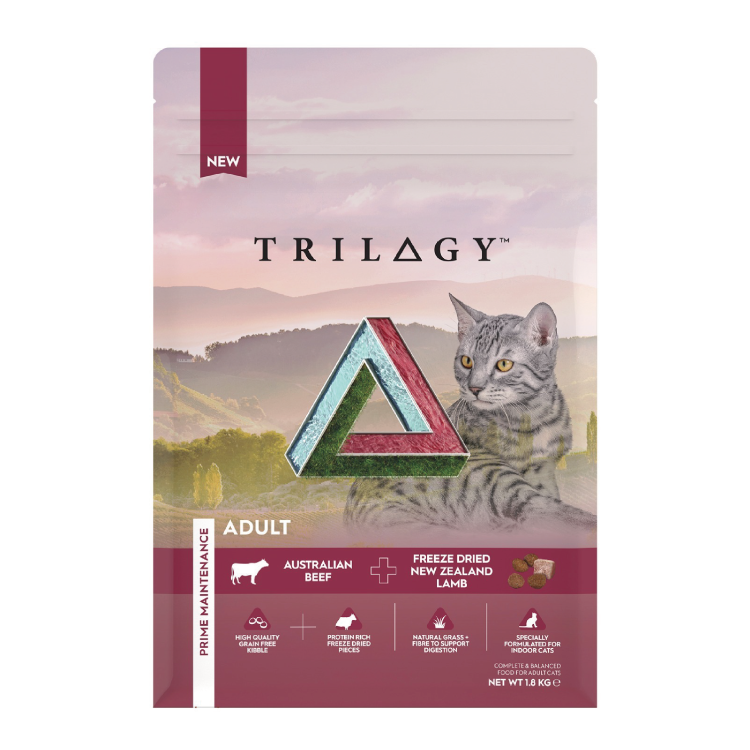 *特價* Trilogy 奇境 - 無穀物成貓糧 澳洲牛肉+紐西蘭凍乾羊肺 1.8kg