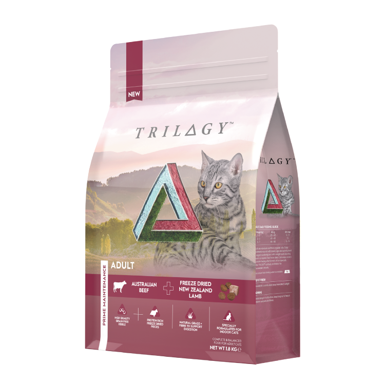 *特價* Trilogy 奇境 - 無穀物成貓糧 澳洲牛肉+紐西蘭凍乾羊肺 1.8kg