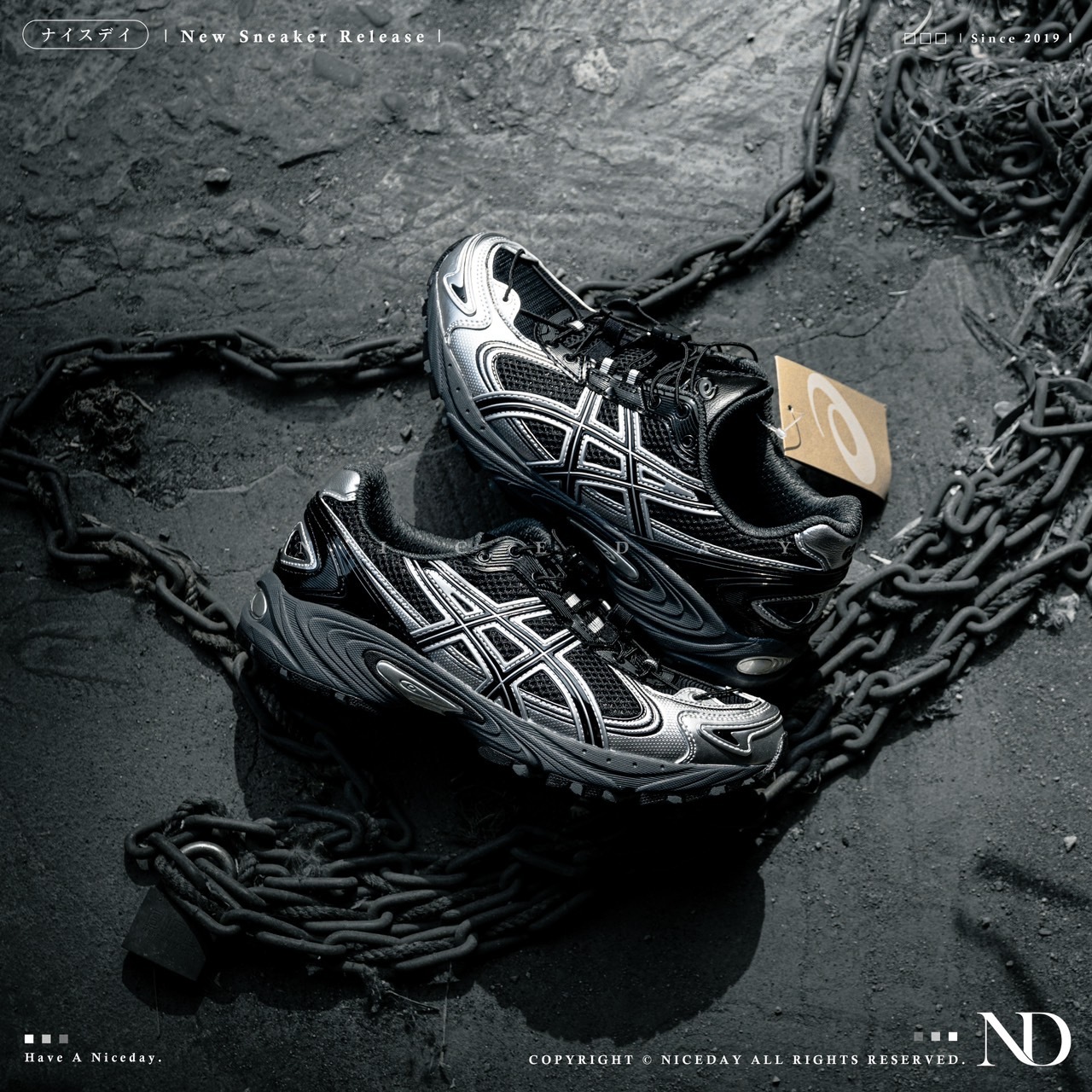 NICEDAY 代購 ASICS Gel-Kahana TR V4 黑銀 白銀 抽繩鞋帶 戶外機能 慢跑 1203A497-001 200