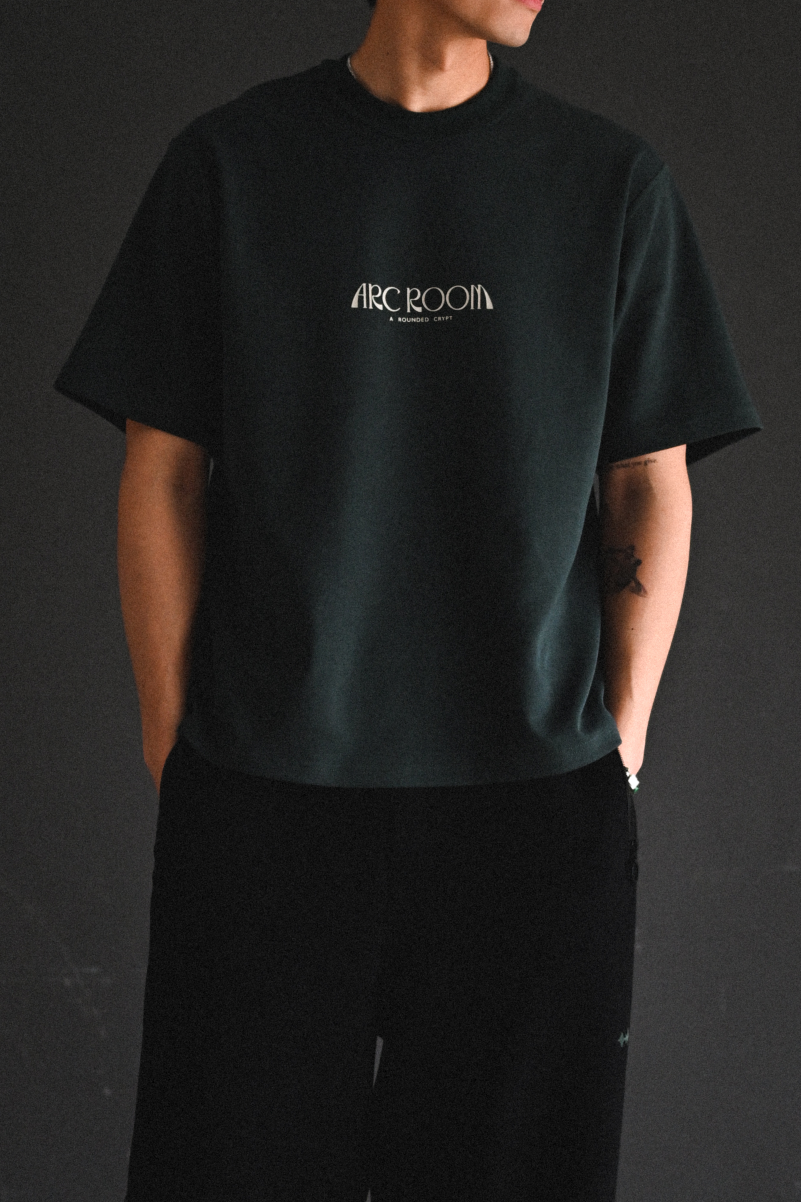 LOGO TEE - BRITISH GREEN