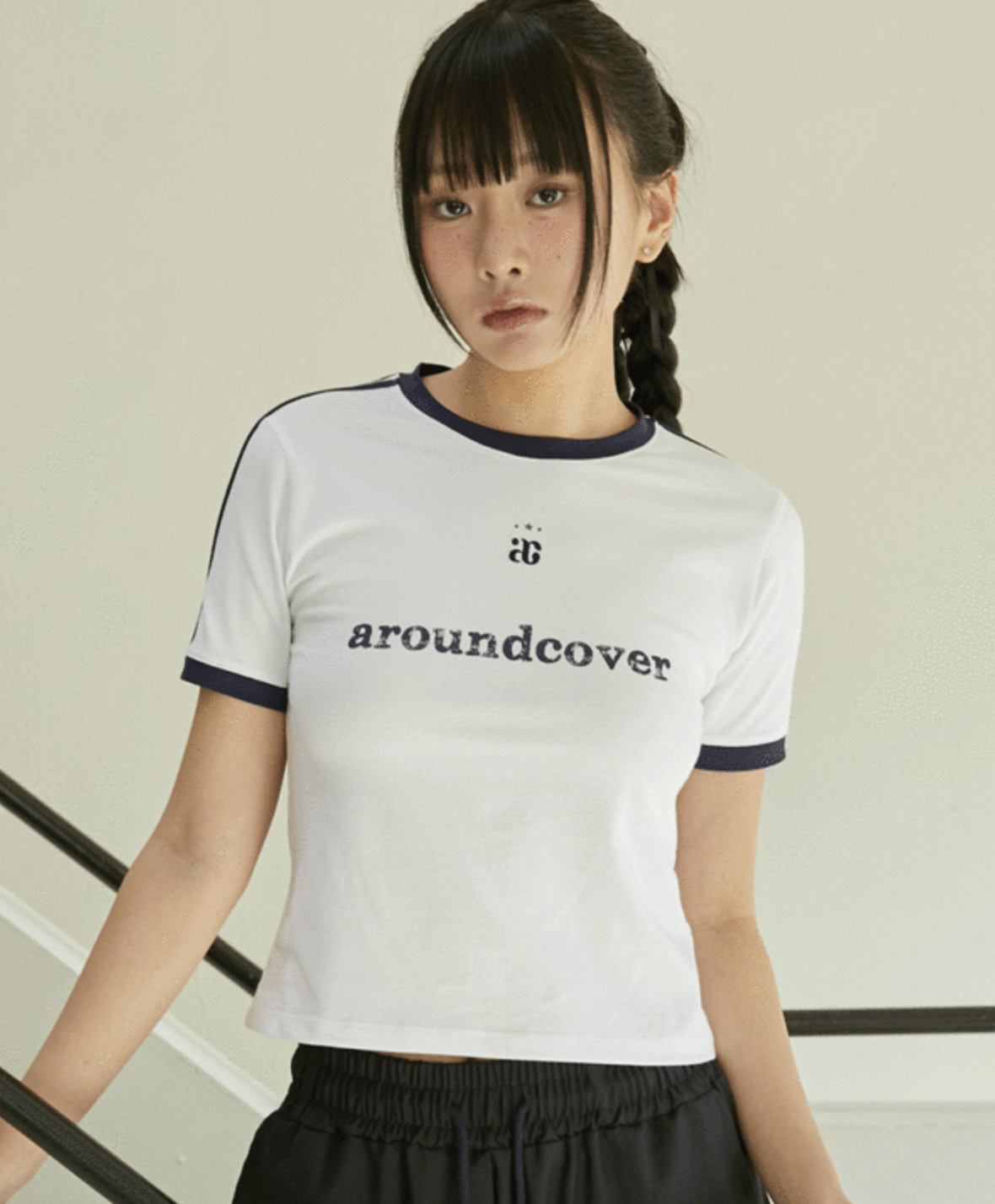 預訂｜ACOVER TAPE LOGO STAR CROP TEE (2 COLOR)