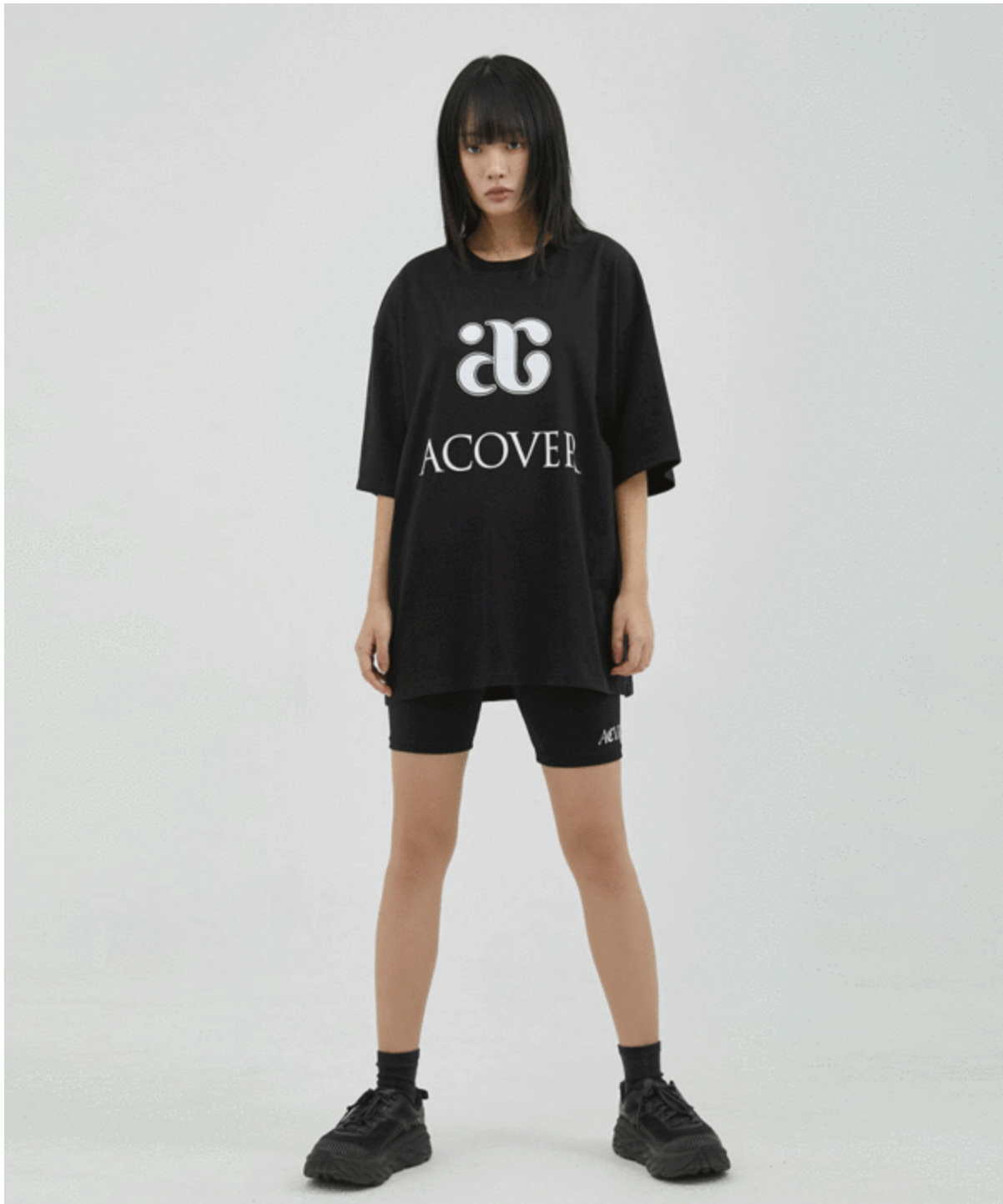預訂｜ACOVER BIC LOGO BOX OVERFIT TEE (2 COLOR)