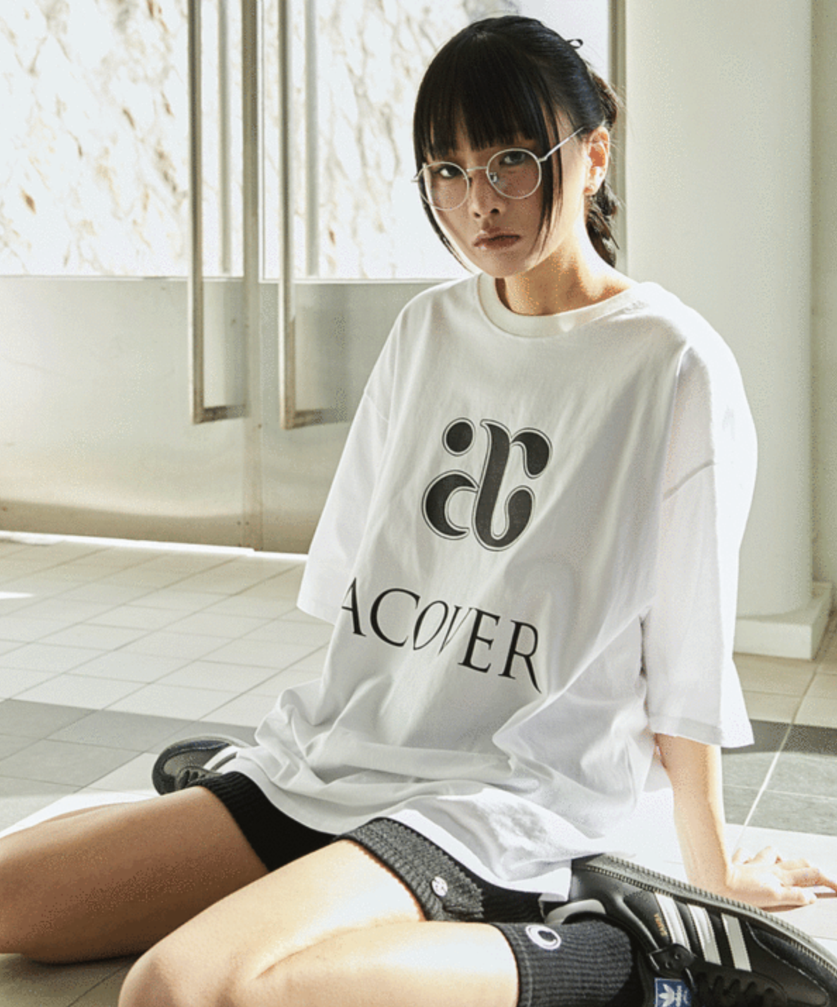 預訂｜ACOVER BIC LOGO BOX OVERFIT TEE (2 COLOR)