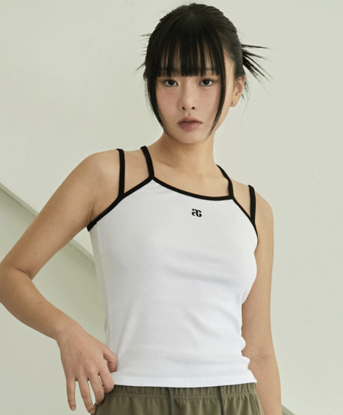 預訂｜ACOVER LOGO DOUBLE STRAP SLEEVELESS (2 COLOR)