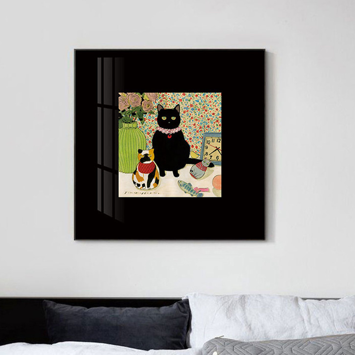 《41761》RunningGirls黑邊復古裝飾畫