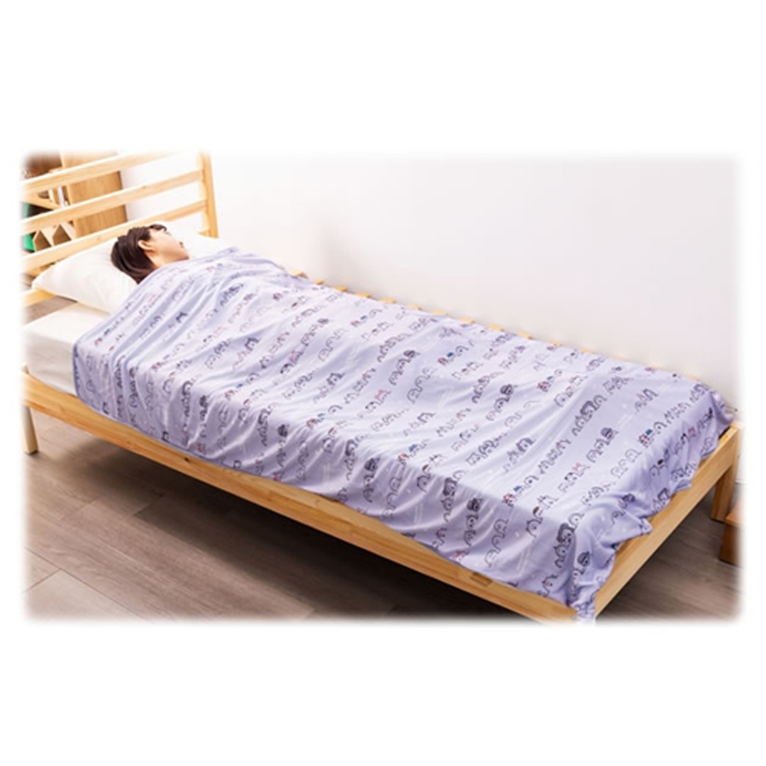 預訂｜Nagano Characters 涼感單人毛毯 (紫色)