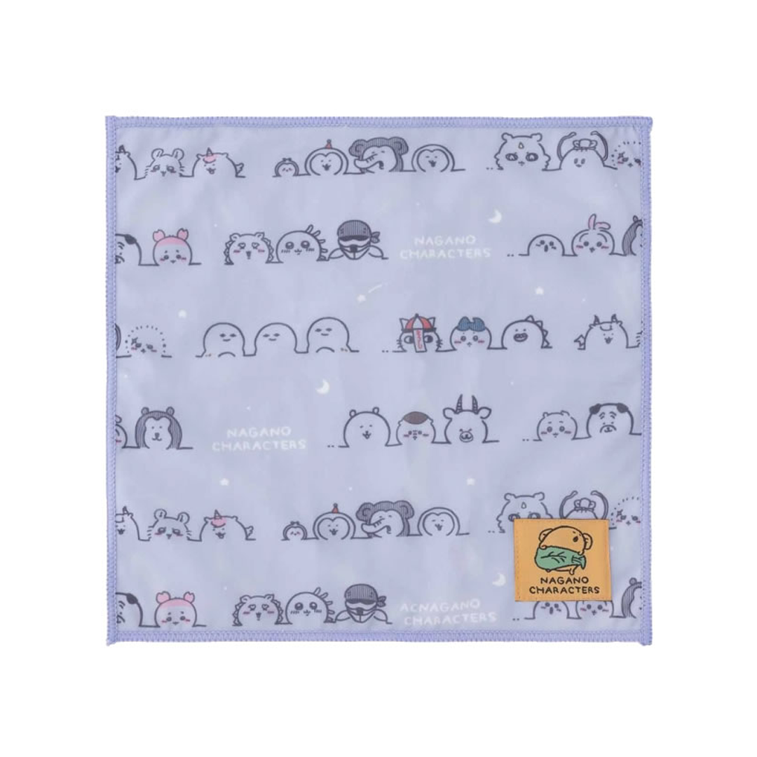 預訂｜Nagano Characters 涼感方巾 (紫色)