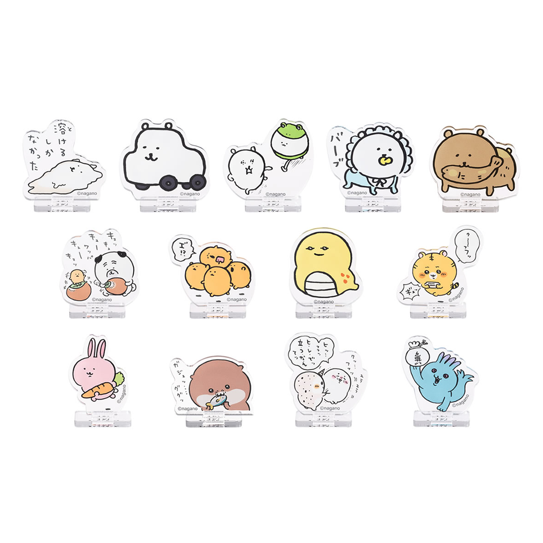 預訂｜Nagano Market 同伴們 亞克力立牌 隨機款式