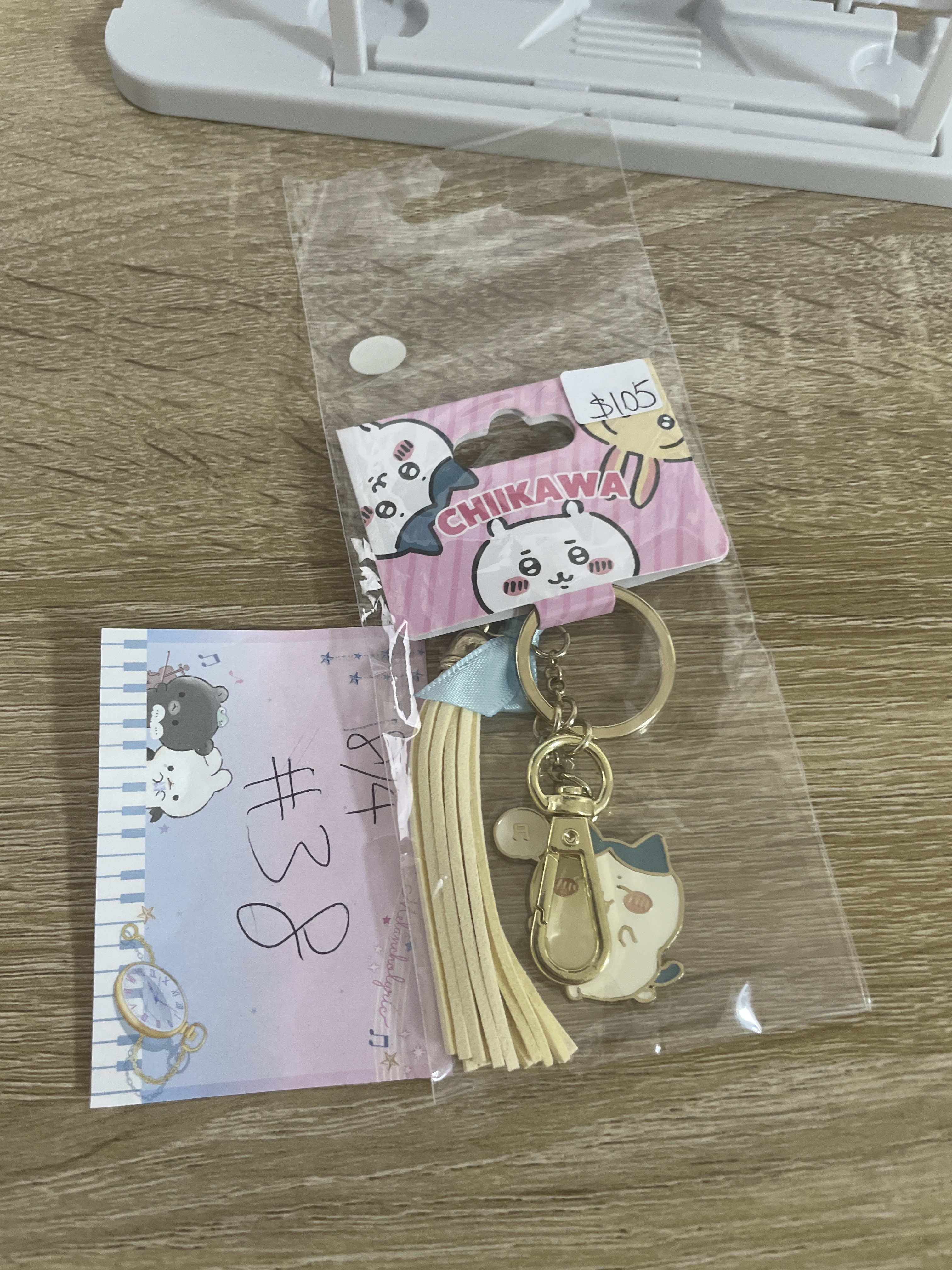 CHIIKAWA 八字貓 掛件#38