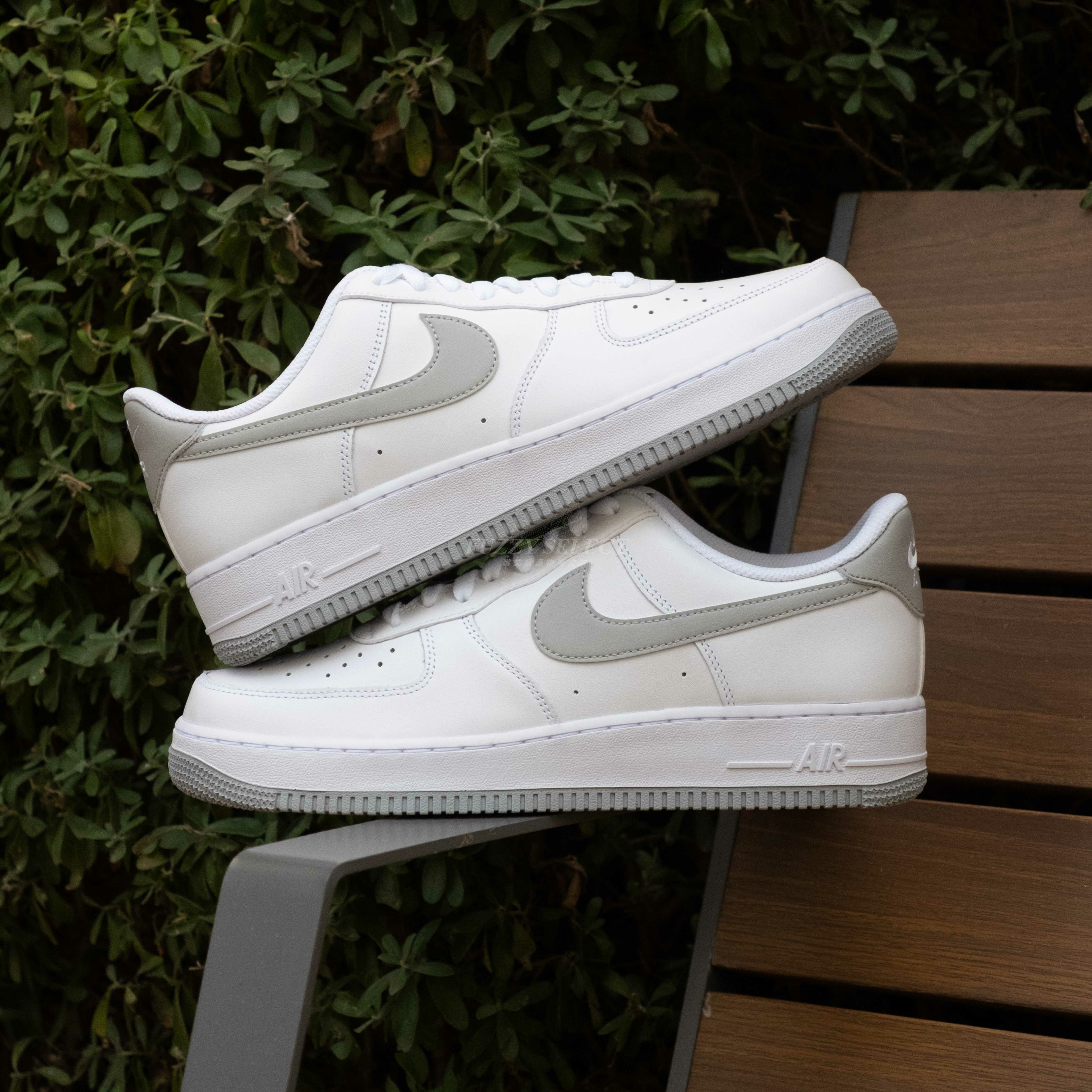 【逢甲 FUZZY】Nike Air Force 1 "Light Smoke Grey" 白灰勾 FJ4146-100