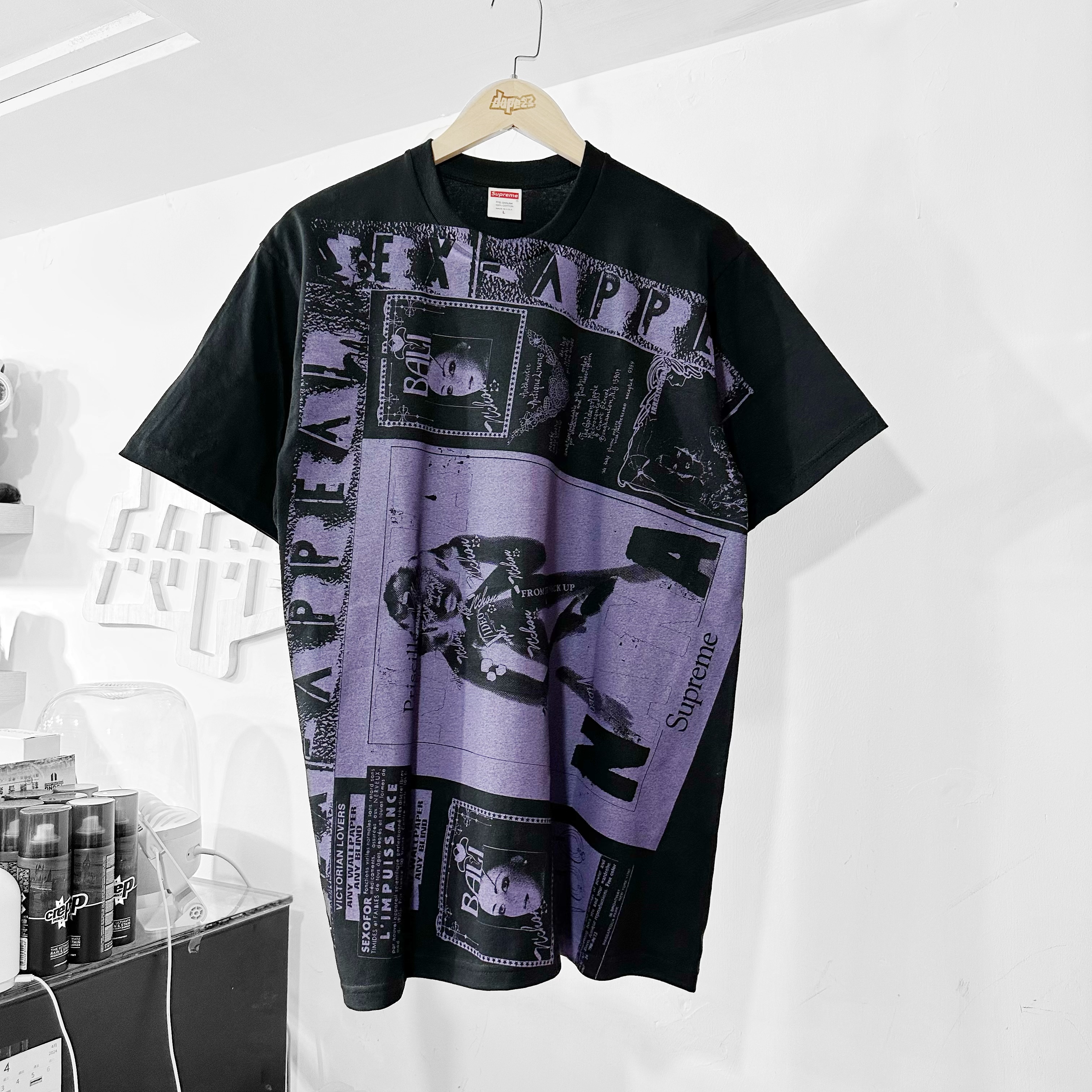 Supreme SS24 Collage Tee Black