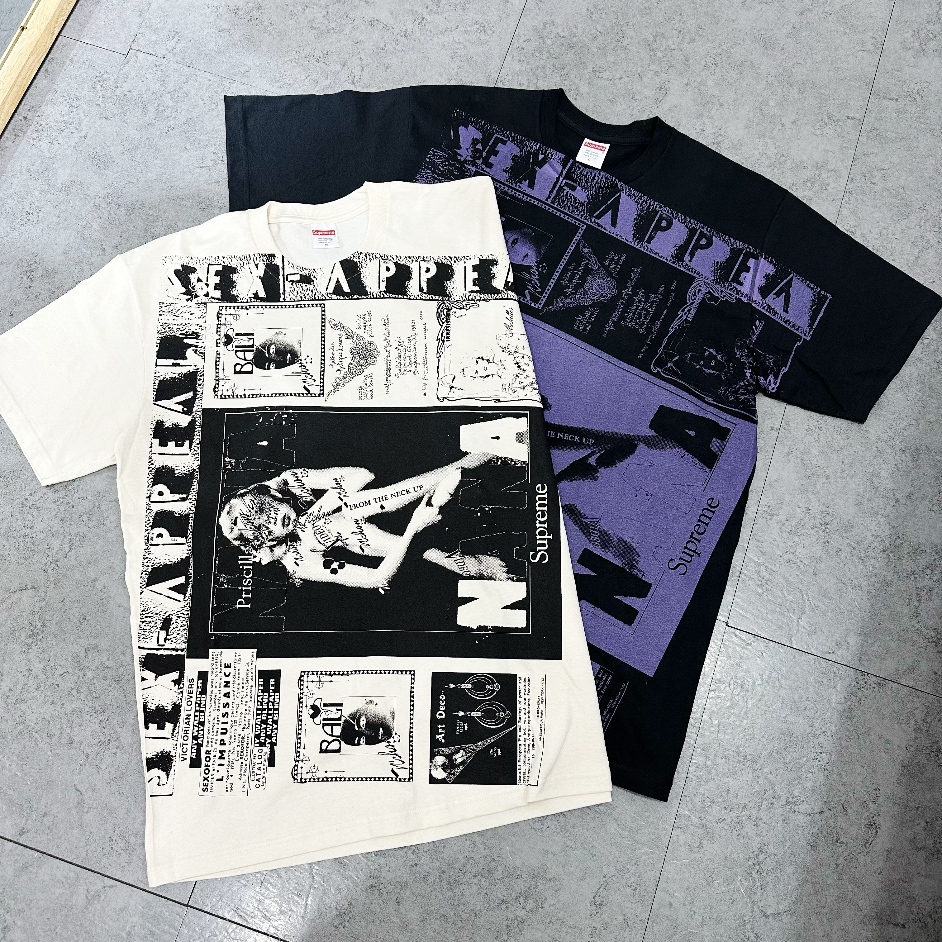 Supreme SS24 Collage Tee Black