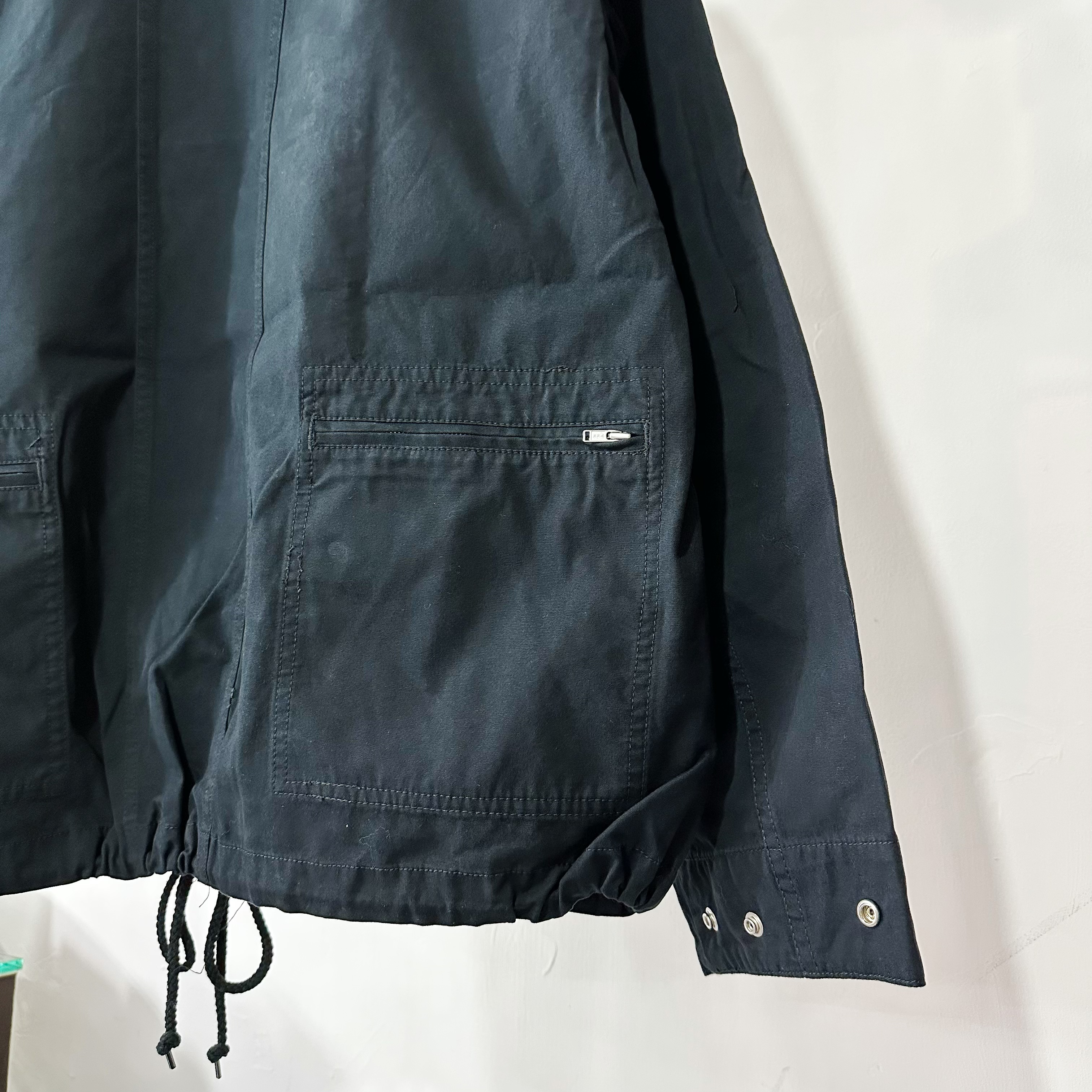 Supreme SS24 Cotton Utility Anorak Black Supreme SS24 Cotton Utility Anorak Black
