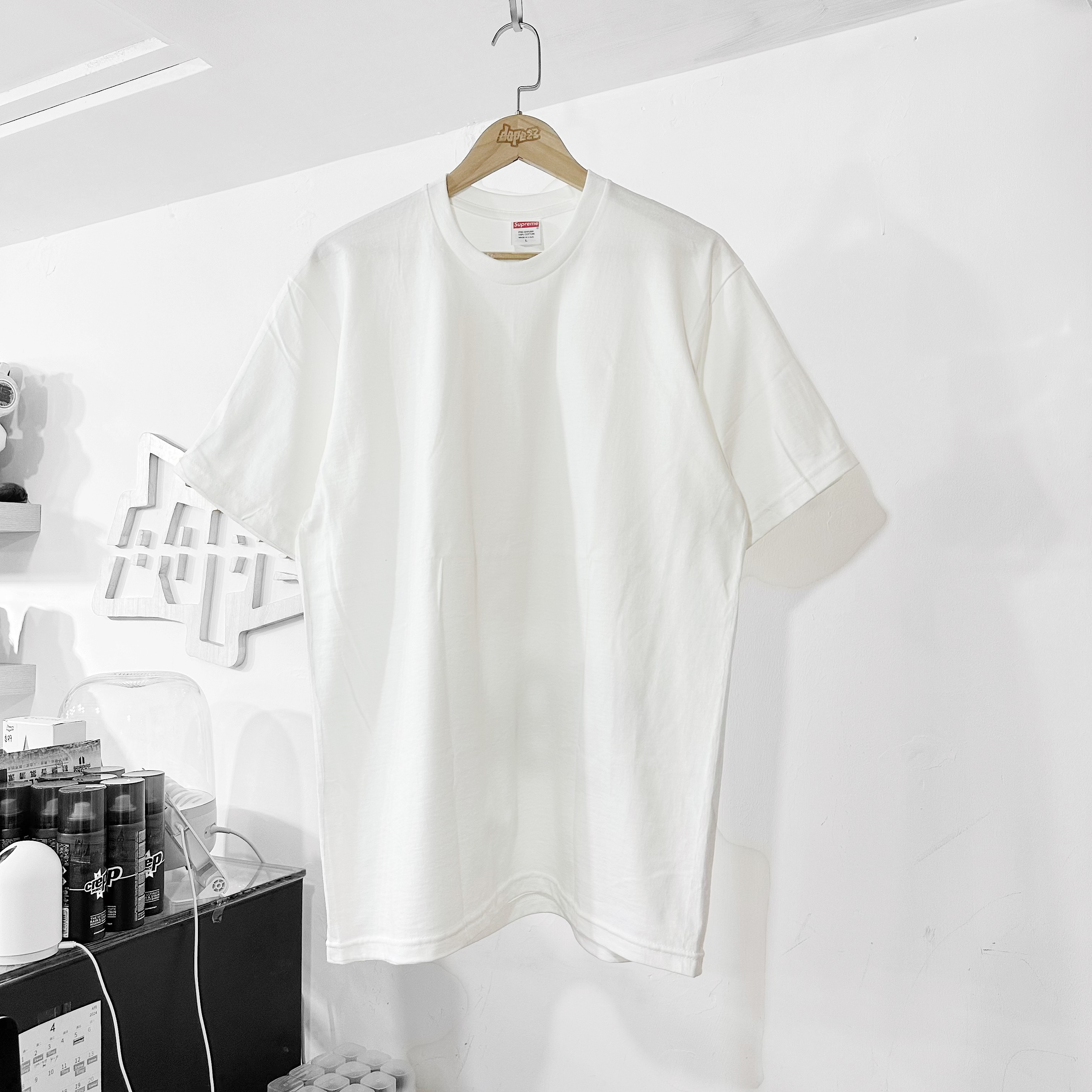 Supreme SS24 Paint Josh Smith Tee White