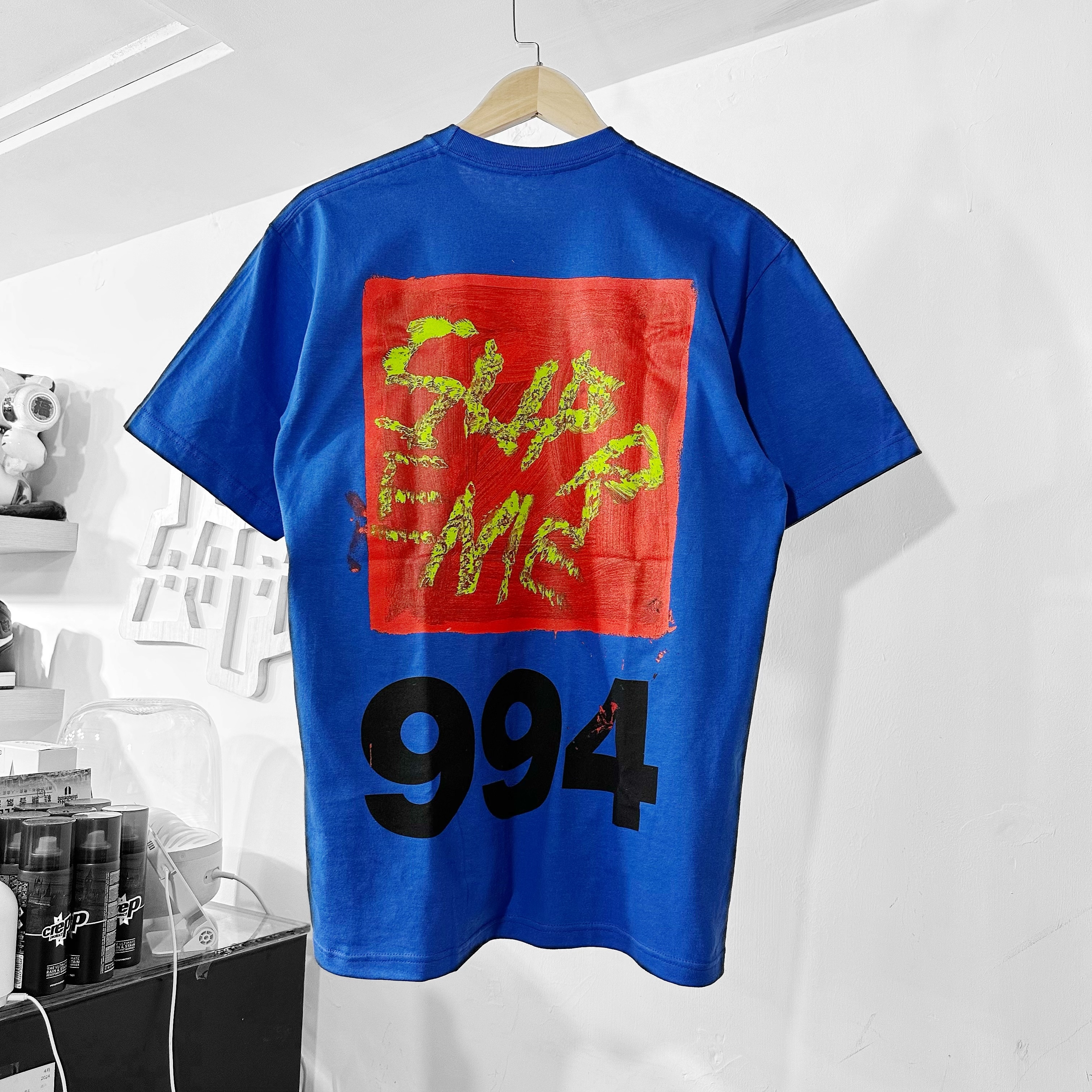 Supreme SS24 Paint Josh Smith Tee Royal Blue